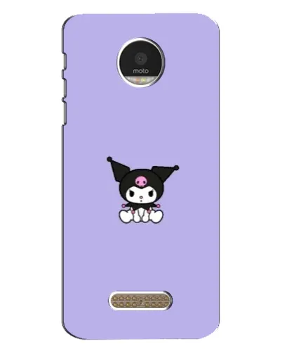 Чехол для Motorola MOTO Z Play с картинкой «Kuromi — фиолетовый минимализм» Чехол для Motorola MOTO Z Play с картинкой «Kuromi — фиолетовый минимализм»