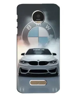 Чохол для Motorola MOTO Z Play з картинкою «BMW в білому диму» Чохол для Motorola MOTO Z Play з картинкою «BMW в білому диму»