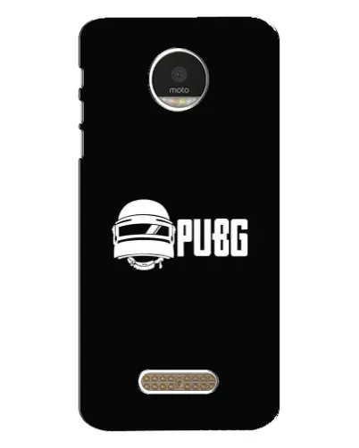 Чехол для Motorola MOTO Z Play с картинкой «PUBG — классический лого»