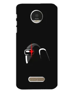 Чехол для Motorola MOTO Z Play с картинкой «Among Us шлем»