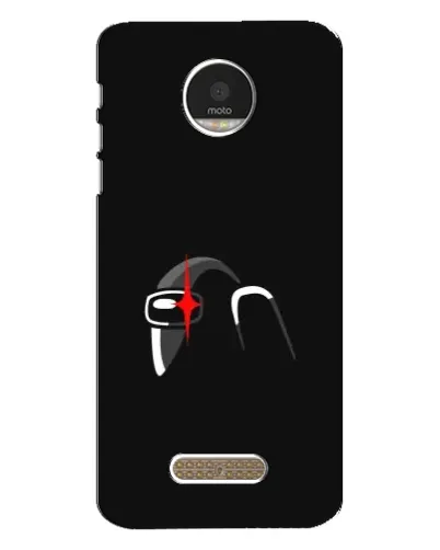 Чехол для Motorola MOTO Z Play с картинкой «Among Us шлем» Чехол для Motorola MOTO Z Play с картинкой «Among Us шлем»