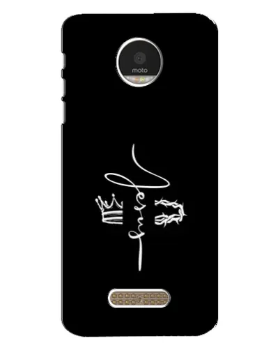 Чехол для Motorola MOTO Z Play с картинкой «Король Славы Jesus»