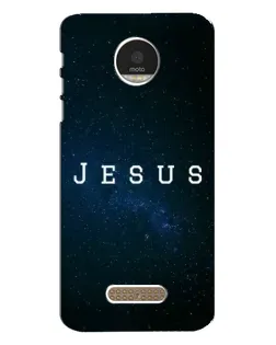 Чехол для Motorola MOTO Z Play с картинкой «Звездное небо Jesus»