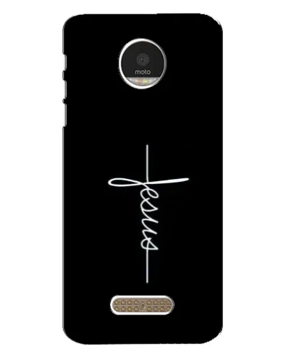 Чехол для Motorola MOTO Z Play с картинкой «Тонкая линия веры»