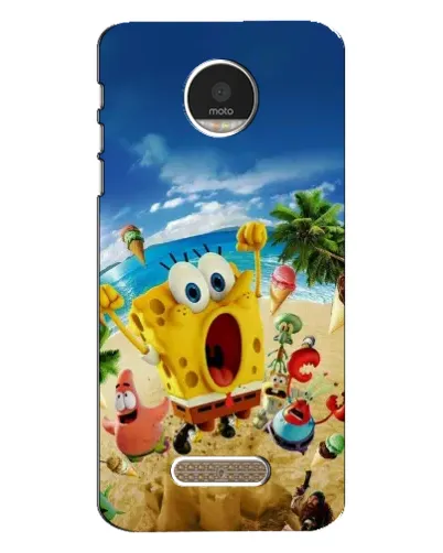 Чехол для Motorola MOTO Z Play с картинкой «Развлечения на пляже»