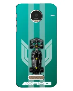 Чехол для Motorola MOTO Z Play с картинкой «Mercedes AMG Petronas»