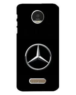 Чехол для Motorola MOTO Z Play с картинкой «Mercedes классический лого»