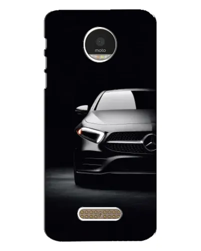 Чехол для Motorola MOTO Z Play с картинкой «Свет фар Mercedes»