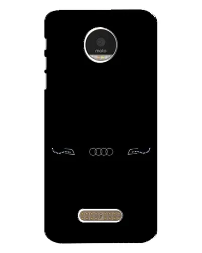 Чехол для Motorola MOTO Z Play с картинкой «Audi — световой подпись» Чехол для Motorola MOTO Z Play с картинкой «Audi — световой подпись»