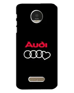 Чехол для Motorola MOTO Z Play с картинкой «Логотип Audi Heart» Чехол для Motorola MOTO Z Play с картинкой «Логотип Audi Heart»