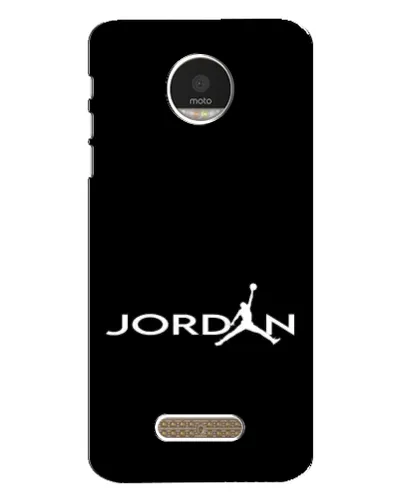 Чехол для Motorola MOTO Z с картинкой «Jordan White Logo» Чехол для Motorola MOTO Z с картинкой «Jordan White Logo»