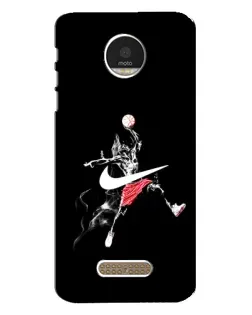 Чехол для Motorola MOTO Z с картинкой «Jordan Jumpman»