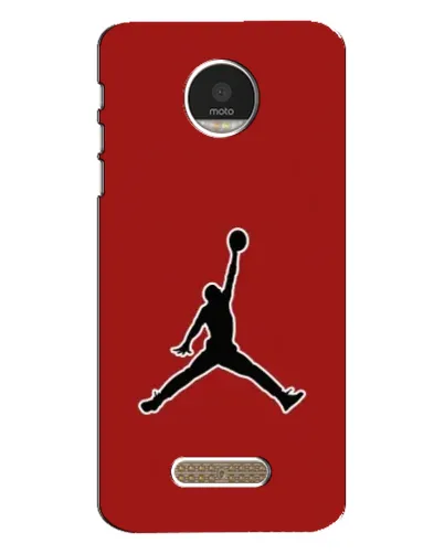 Чехол для Motorola MOTO Z с картинкой «Jordan Red Back» Чехол для Motorola MOTO Z с картинкой «Jordan Red Back»