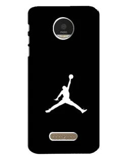 Чехол для Motorola MOTO Z с картинкой «Jordan Silhouette»