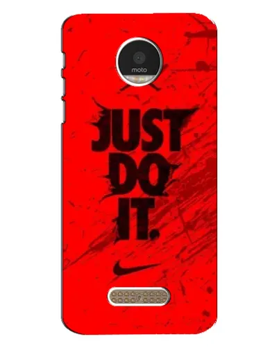 Чехол для Motorola MOTO Z с картинкой «Nike Just Do It» Чехол для Motorola MOTO Z с картинкой «Nike Just Do It»
