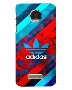 Чехол для Motorola MOTO Z с картинкой «Абстракция Adidas»