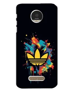 Чехол для Motorola MOTO Z с картинкой «Adidas Splash»