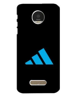 Чехол для Motorola MOTO Z с картинкой «Adidas Cyan Logo»