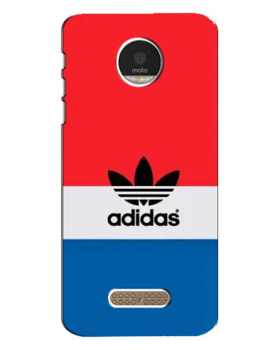 Чехол для Motorola MOTO Z с картинкой «Ретро блоки Adidas»
