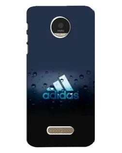 Чехол для Motorola MOTO Z с картинкой «Adidas Water Drops»
