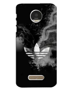 Чехол для Motorola MOTO Z с картинкой «Абстрактный дым Adidas»