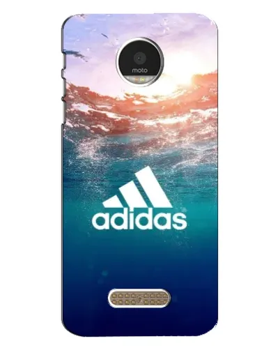 Чехол для Motorola MOTO Z с картинкой «Океанская глубина адидас»