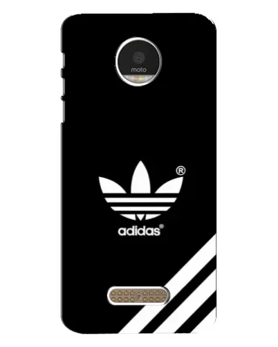 Чехол для Motorola MOTO Z с картинкой «Adidas с диагональными полосами»