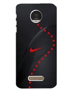 Чехол для Motorola MOTO Z с картинкой «Абстрактный дизайн Nike»