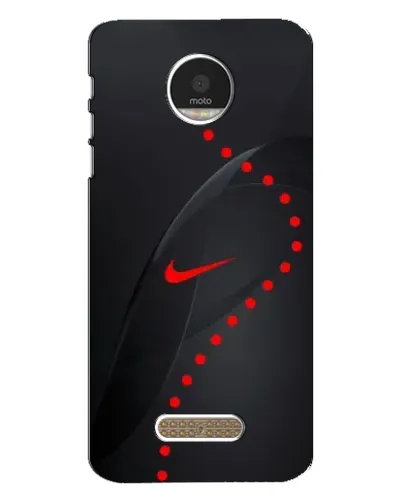 Чехол для Motorola MOTO Z с картинкой «Абстрактный дизайн Nike»