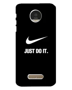 Чехол для Motorola MOTO Z с картинкой «Классический принт Nike»