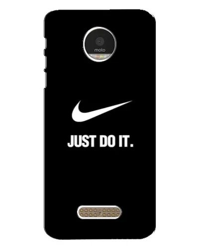 Чехол для Motorola MOTO Z с картинкой «Классический принт Nike»