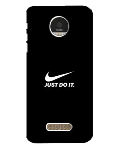 Чехол для Motorola MOTO Z с картинкой «Минимализм от Nike»