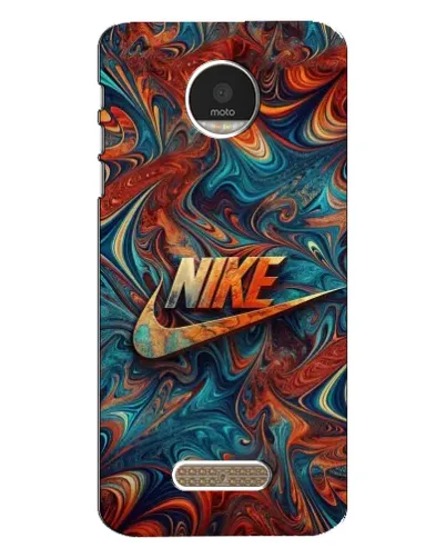 Чехол для Motorola MOTO Z с картинкой «Nike в абстракции»