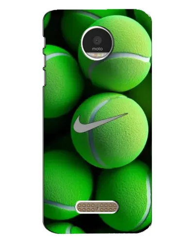 Чехол для Motorola MOTO Z с картинкой «Теннисные мячи Найк»