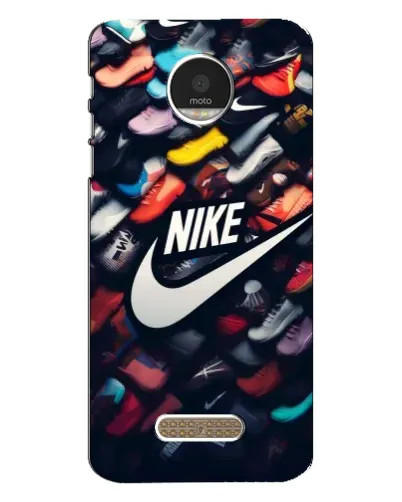 Чехол для Motorola MOTO Z с картинкой «Коллекция кроссовок Nike»