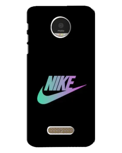 Чехол для Motorola MOTO Z с картинкой «Nike — городская ночь»