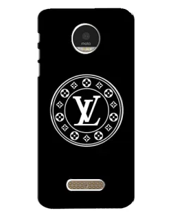Чехол для Motorola MOTO Z с картинкой «LV — печать стиля»