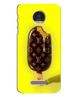 Чехол для Motorola MOTO Z с картинкой «Мороженое от LV»