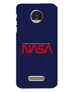 Чехол для Motorola MOTO Z с картинкой «NASA — глубокий космос»