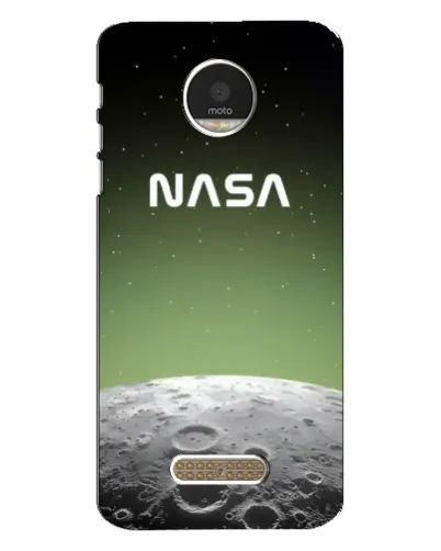 Чехол для Motorola MOTO Z с картинкой «NASA — лунный градиент»