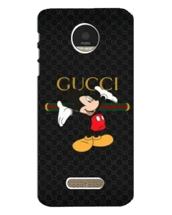 Чехол для Motorola MOTO Z с картинкой «Микки Маус Gucci»