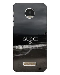 Чехол для Motorola MOTO Z с картинкой «Gucci — морской прибой»