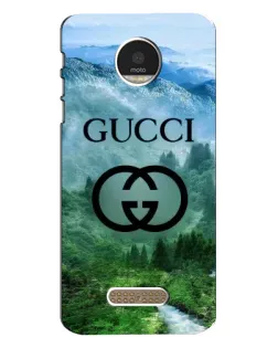 Чехол для Motorola MOTO Z с картинкой «Gucci — горный пейзаж»