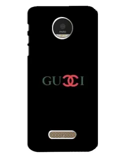 Чехол для Motorola MOTO Z с картинкой «Gucci — красный градиент»