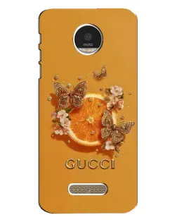 Чехол для Motorola MOTO Z с картинкой «Gucci — золотые бабочки» Чехол для Motorola MOTO Z с картинкой «Gucci — золотые бабочки»