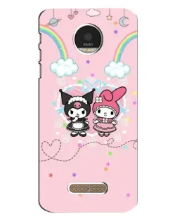 Чехол для Motorola MOTO Z с картинкой «My Melody и Kuromi»