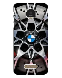 Чехол для Motorola MOTO Z с картинкой «BMW — деталь диска» Чехол для Motorola MOTO Z с картинкой «BMW — деталь диска»