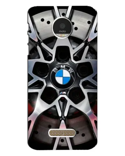 Чехол для Motorola MOTO Z с картинкой «BMW — деталь диска»