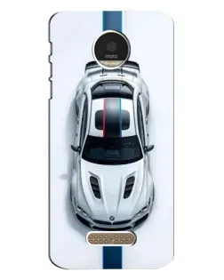 Чехол для Motorola MOTO Z с картинкой «Вид сверху — BMW M»
