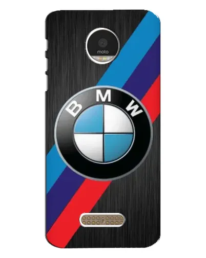 Чехол для Motorola MOTO Z с картинкой «BMW M-stripes стиль»